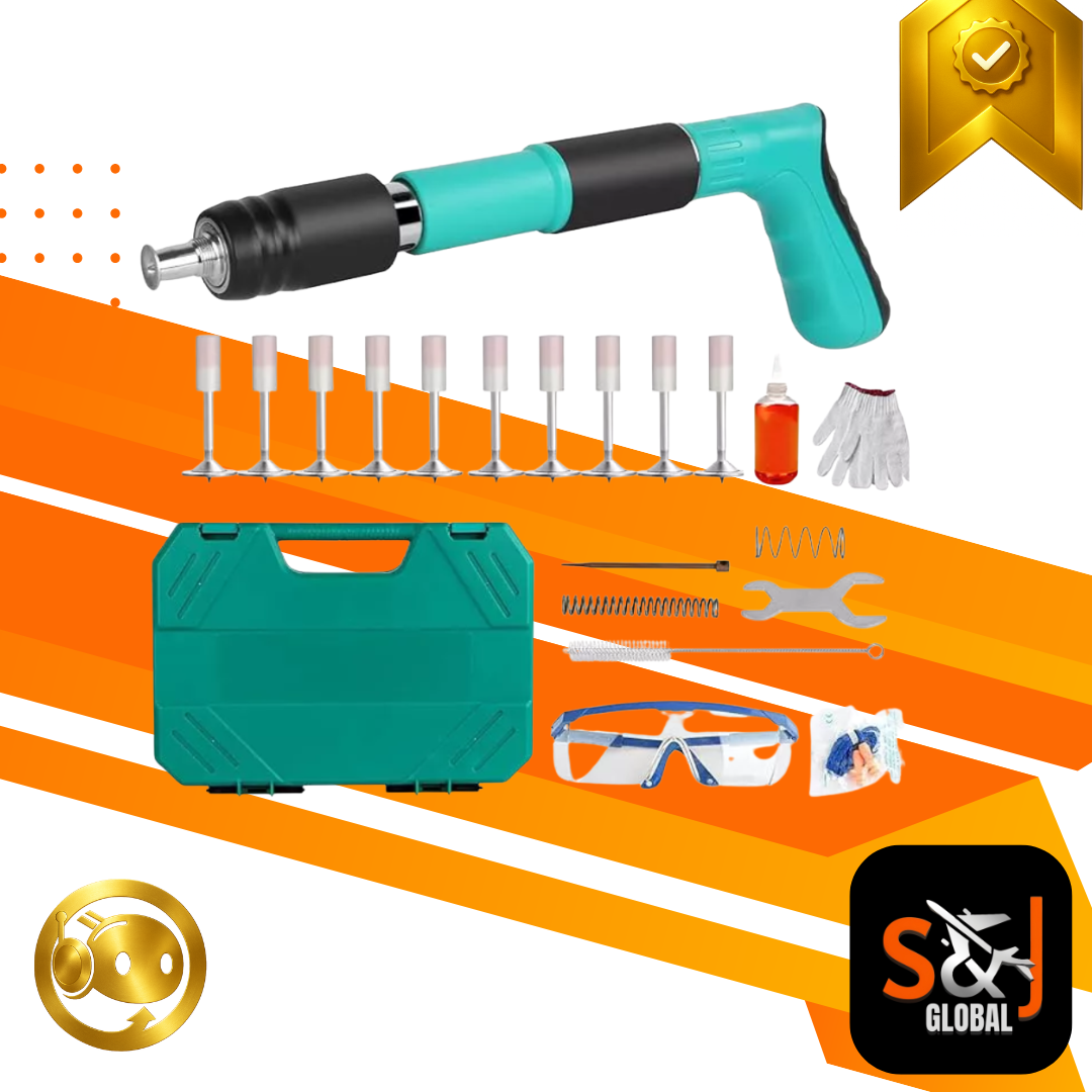 Miniatura 2 de PISTOLA DE CLAVOS + 10 CLAVOS